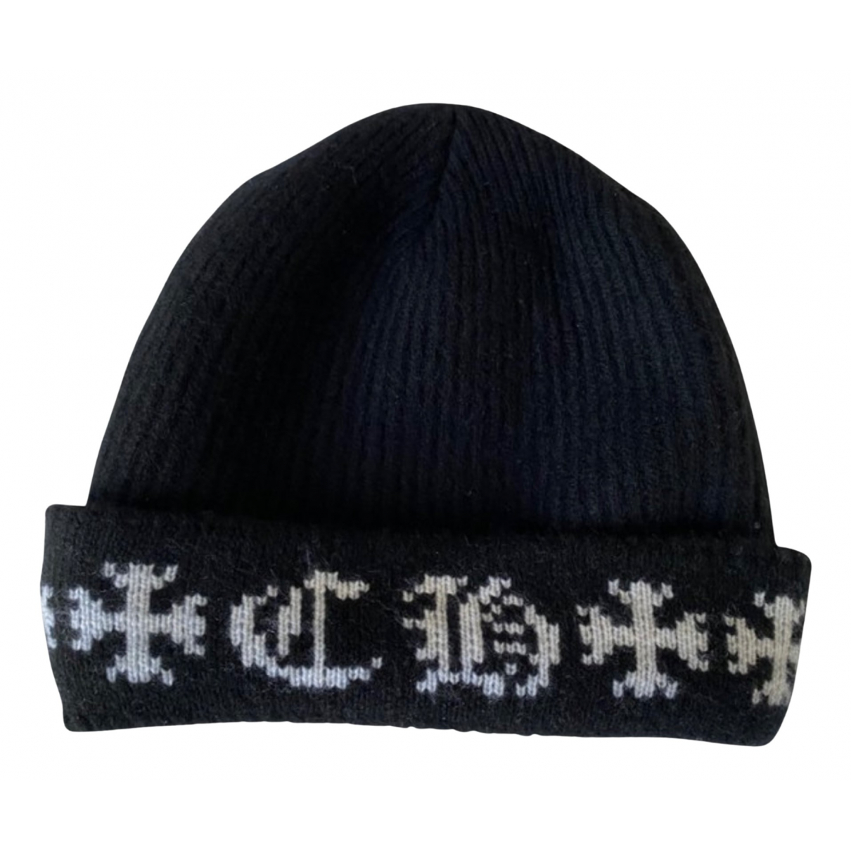 Cashmere beanie Chrome Hearts Black 